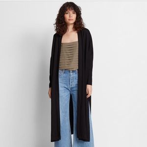 Club Monaco black Marnee Duster 🌚